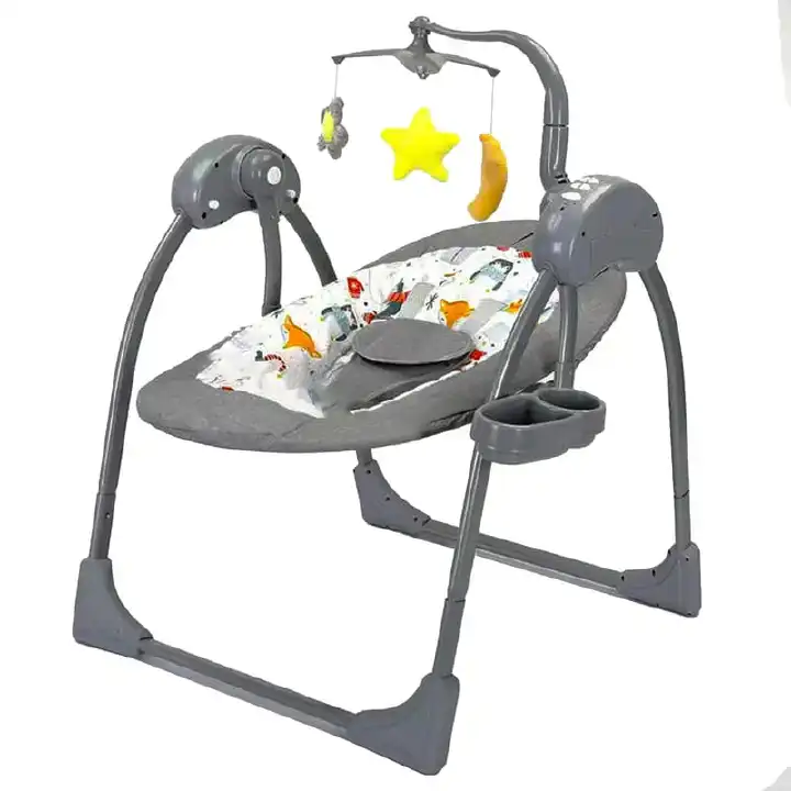 ELECTRIC REMOTE SWING BABY CRADLE
Full auto electric cradle for baby of 0-9month, gently swing cradle and arch lying bed let baby feel the same cozy and sense of security like lying in mom's arm.