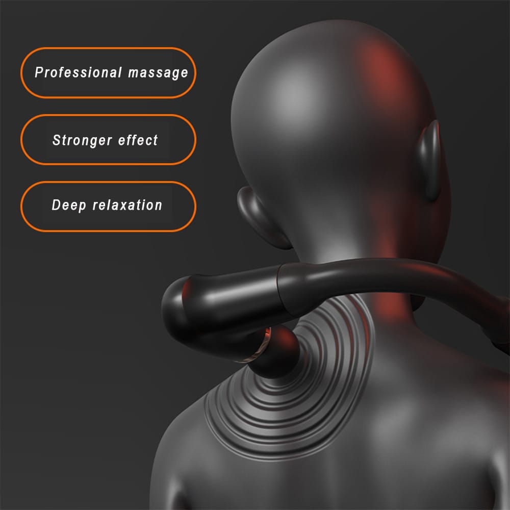 Fascial gun massager  Handle and Elbow 3 Modes and 6 Gears Adjust Muscle Relaxation and Massage Percussion Hammer for Athletes