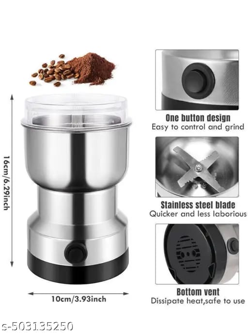New arrival 🔥🔥🔥
 ~
NM8300~ New improved 8 blade SKOEDI branded mini electric fine grinder (for dry food spices coffee grains etc) now available