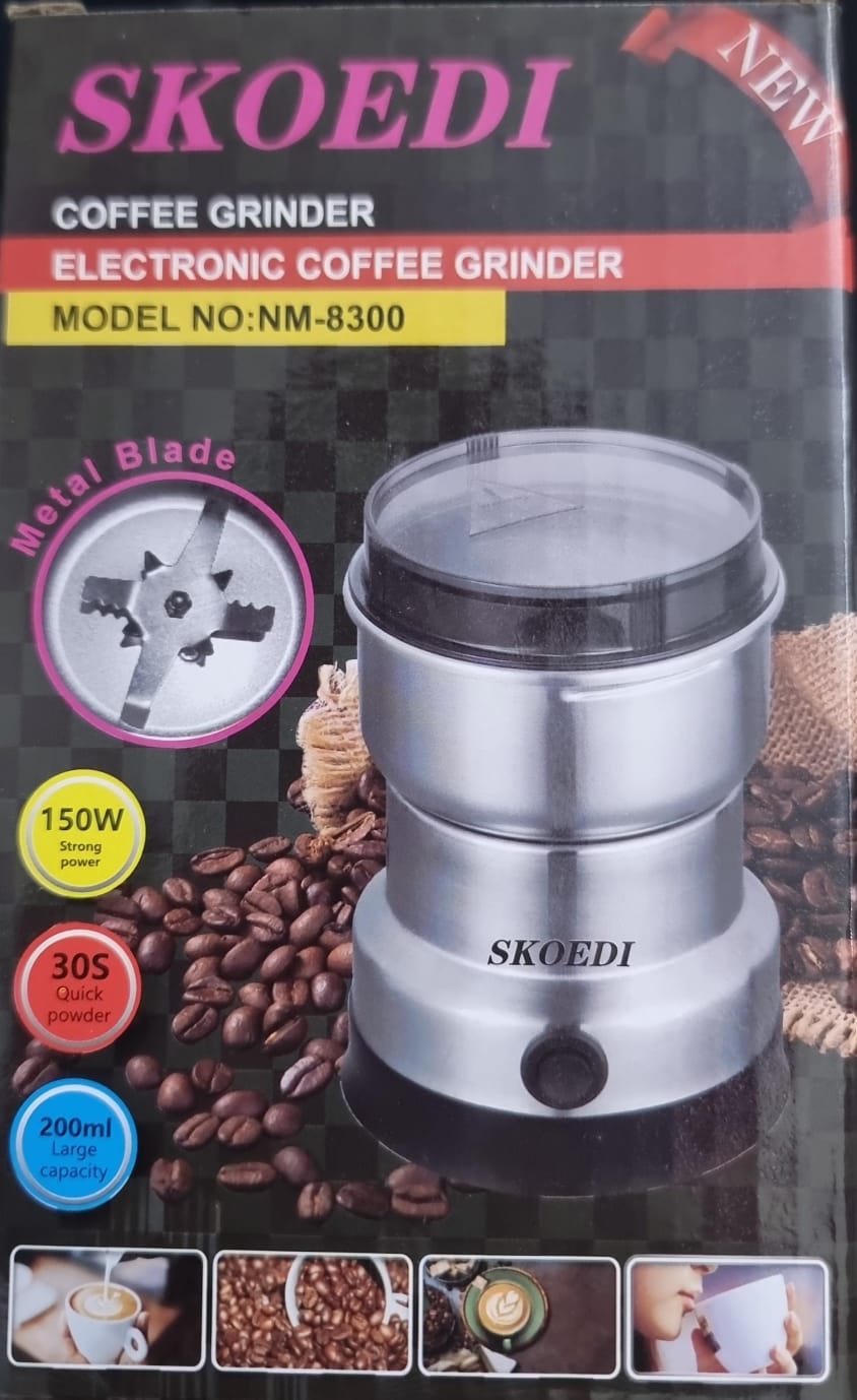 New arrival 🔥🔥🔥
 ~
NM8300~ New improved 8 blade SKOEDI branded mini electric fine grinder (for dry food spices coffee grains etc) now available