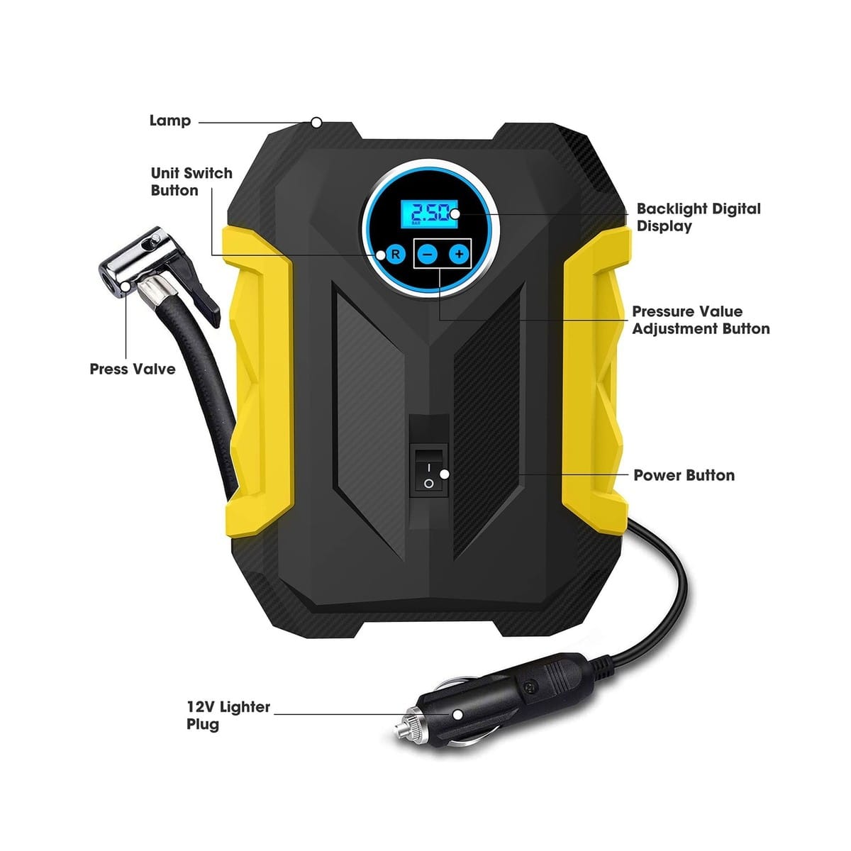 New arrivals🔥🔥🔥🔥🔥 🛞🚔🪝

High quality  CarSun portable tyre inflator c1399-1