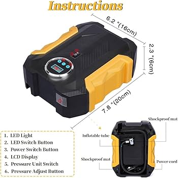 New arrivals🔥🔥🔥🔥🔥 🛞🚔🪝

High quality  CarSun portable tyre inflator c1399-1