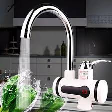 Digital Electric Instant Hot Water Faucet Kitchen Heater Tap.
Also known as an instant hot water tap or tankless electric heater tap