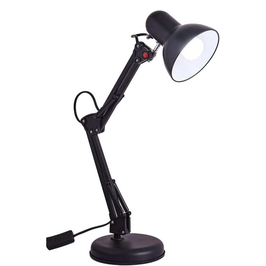 Modern LED Desk Lamp Black Finish for Home Office Decor.
360° Adjustable Desk Lamp Perfect for reading, salons, bedside, and study desks. Adjustable brightness with 3 light modes: Warm, Cool & Neutral
