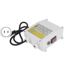 Control Box For AC Submersible Pump 0.5HP & 1HP Deep Well Water Pump Controller Switch with Thermal Protection Circuit Breaker