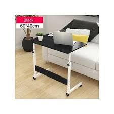 60cm by 40cm adjustable laptop/bedside table with wheels