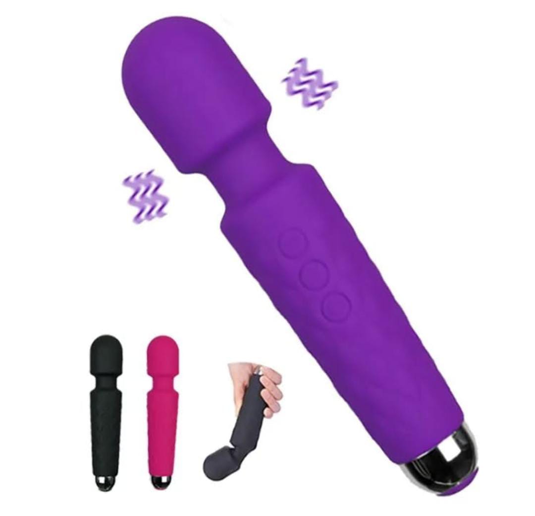 Powerful magic wand vibrator,Women Powerful Magic Wand Female Clitoris Stimulation Massager for Adults 18