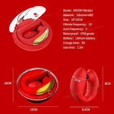 Beautiful Moon Box Clitoral Sucking G Spot Clitoris Stimulator Dildo Vibrators Double-end Massager Vibrator Sex Toys for Women view 7