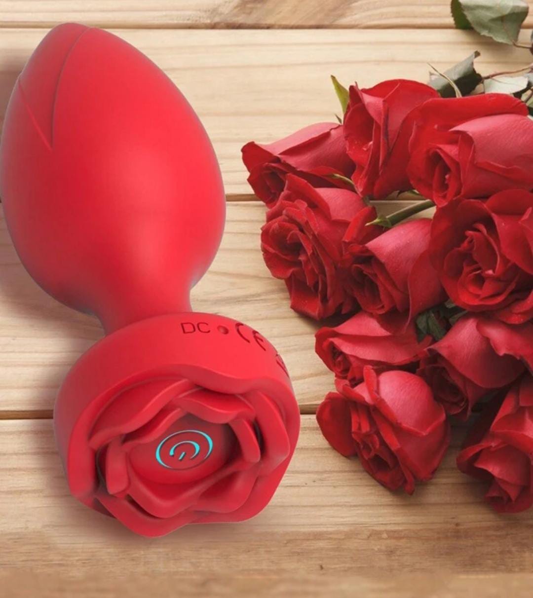 Rose Toy Anal Vibrator Dildo Butt Plug Vibrator Sex Toys for Men Women Remote Control G-Spot Anal Vibrator Prostate Massager view 5