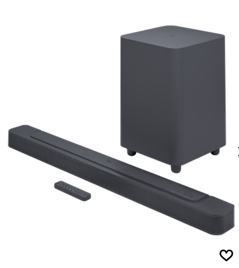 JBL Bar 500 5.1-Channel With MultiBeam And Dolby Atmos Soundbar Bluetooth / Wireless Powerful Speaker