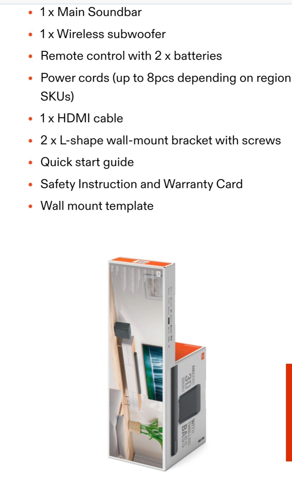 JBL Bar 500 5.1-Channel With MultiBeam And Dolby Atmos Soundbar Bluetooth / Wireless Powerful Speaker