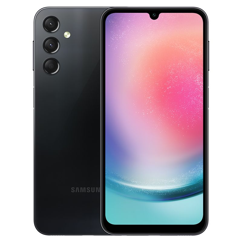 Samsung Galaxy A24 6.75"128GB ROM+4GB RAM dual 50MP Camera Dual sim  smartphone  with 24 months warranty 128GB