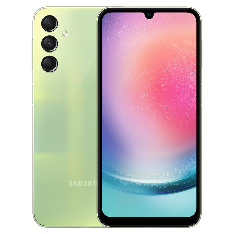 Samsung Galaxy A24 6.75"128GB ROM+4GB RAM dual 50MP Camera Dual sim  smartphone  with 24 months warranty 128GB
