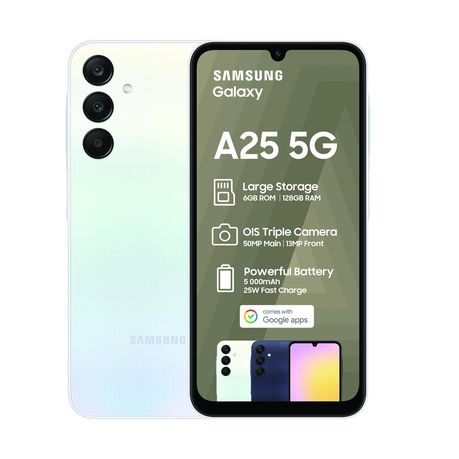 Samsung Galaxy A25 5G 6.6"128GB ROM+6GB RAM dual 50MP Camera Dual sim-Smartphones