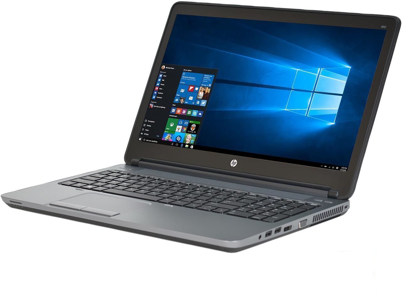 Refurbished HP ProBook 650 G1Notebook Laptop| Intel Core I5 | 8GB RAM | 500GB HDD Storage |4th Generation |15.6" Inch Display | Windows 10 Pro| MS Office 2016 |Refurbished Laptop | 3 Months Warranty