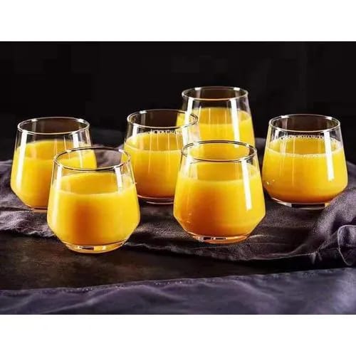 💯💯QUALITY TO TRUST 🥃🥃New 6Pcs Trendy Short Whisky/ Juice Glasses Clean lines with a traditional design, our whiskey glasses are the perfect antidote to a long day Featuring lead-free glass, subtle