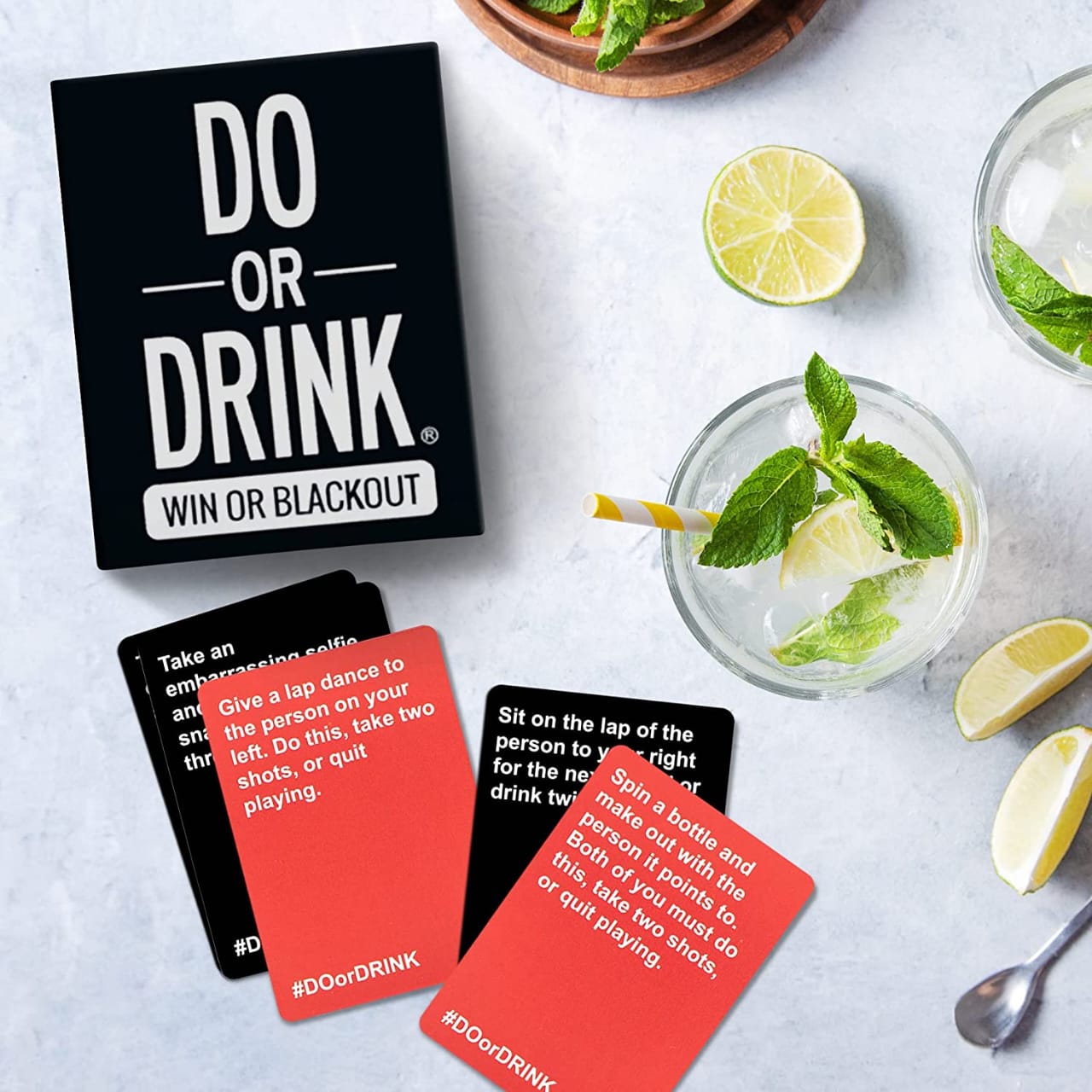 Do or Drink Card Game – The Ultimate Party Starter! 🔥

Bring the fun, the laughter, and the wild challenges to any gathering with the Do or Drink Card Game! Whether it’s a birthday, house party, road