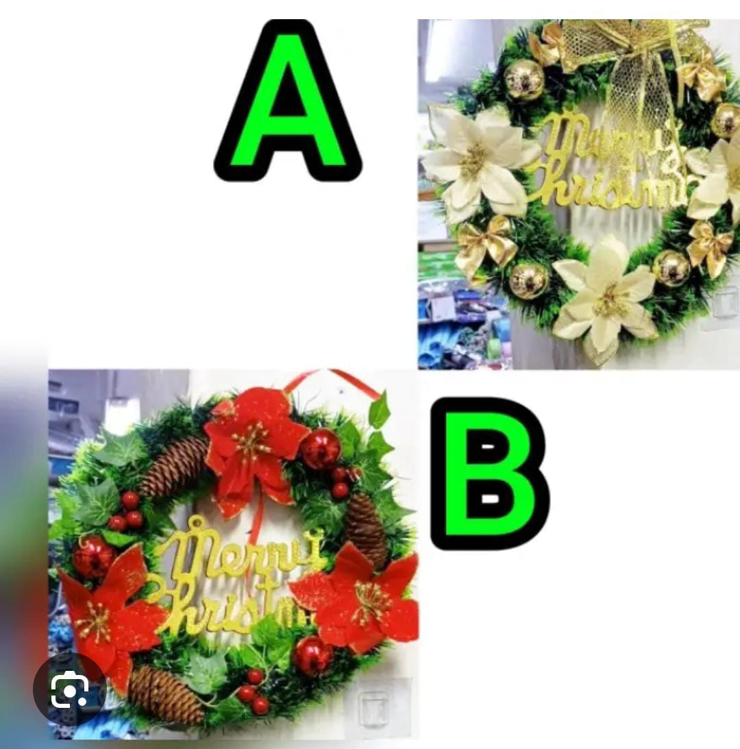 Christmas Door Wreath – 30 cm

Welcome the festive season in style with this beautifully crafted 30 cm Christmas door wreath. Perfect for adding a cheerful and elegant touch to your home décor.

Key F