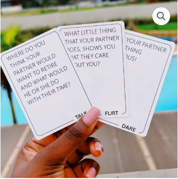 Talk, Flirt, Dare: Fun Couples Game Talk Or Flirt Dare Cards 3 Games In 1