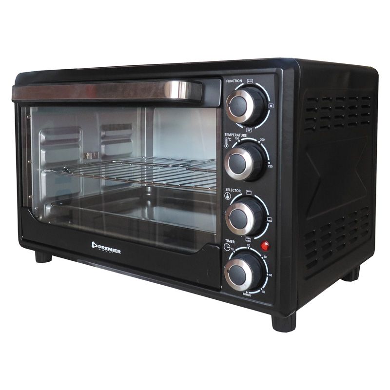 (HOT DEALS)Premier Electric Microwave Oven With Rotisserie And Convention Fan 20LTRS Normal Black Oven Electronics And Appliances Small Appliances Kitchen Appliances ovens