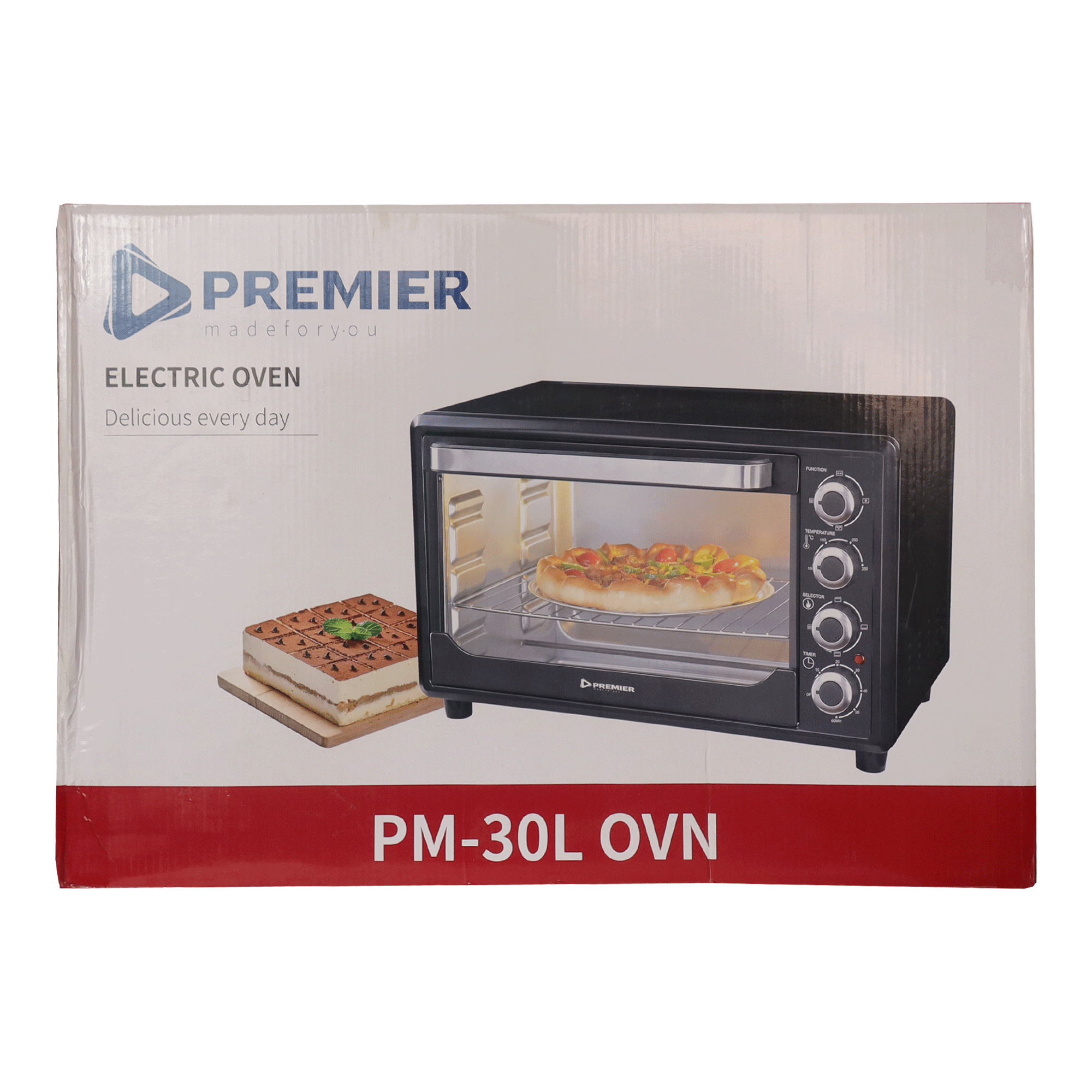 Premier Electric Oven 30litres  Black Oven microwave electronics and appliances small kitchen appliances microwave ovens