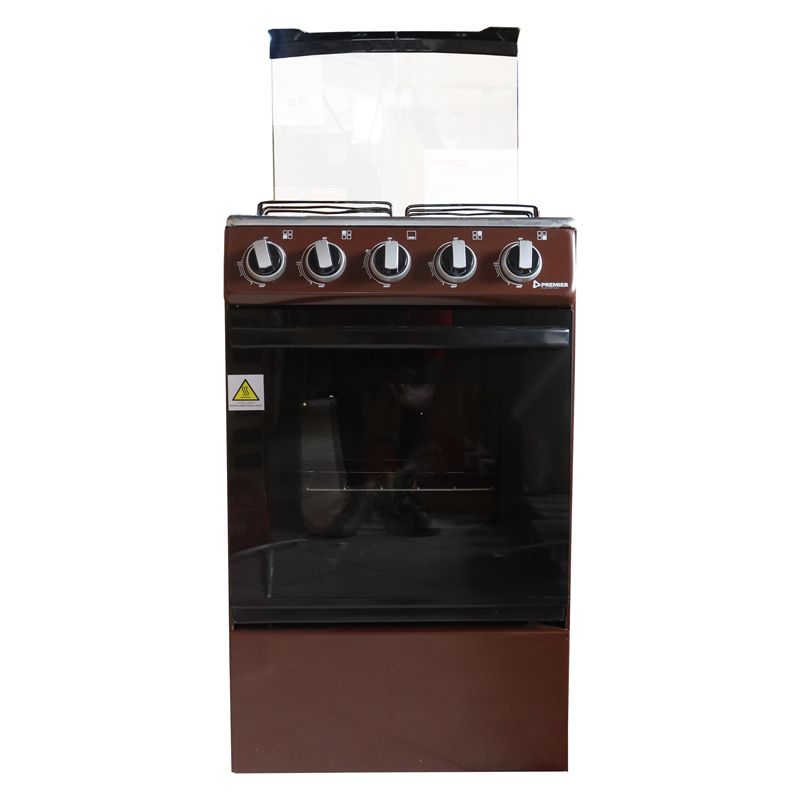 Premier Four Burner Cooker PM-400 All Gas With Oven Auto Ignition Electronics And Appliances Home Improvement Standing Gas Cookers brown