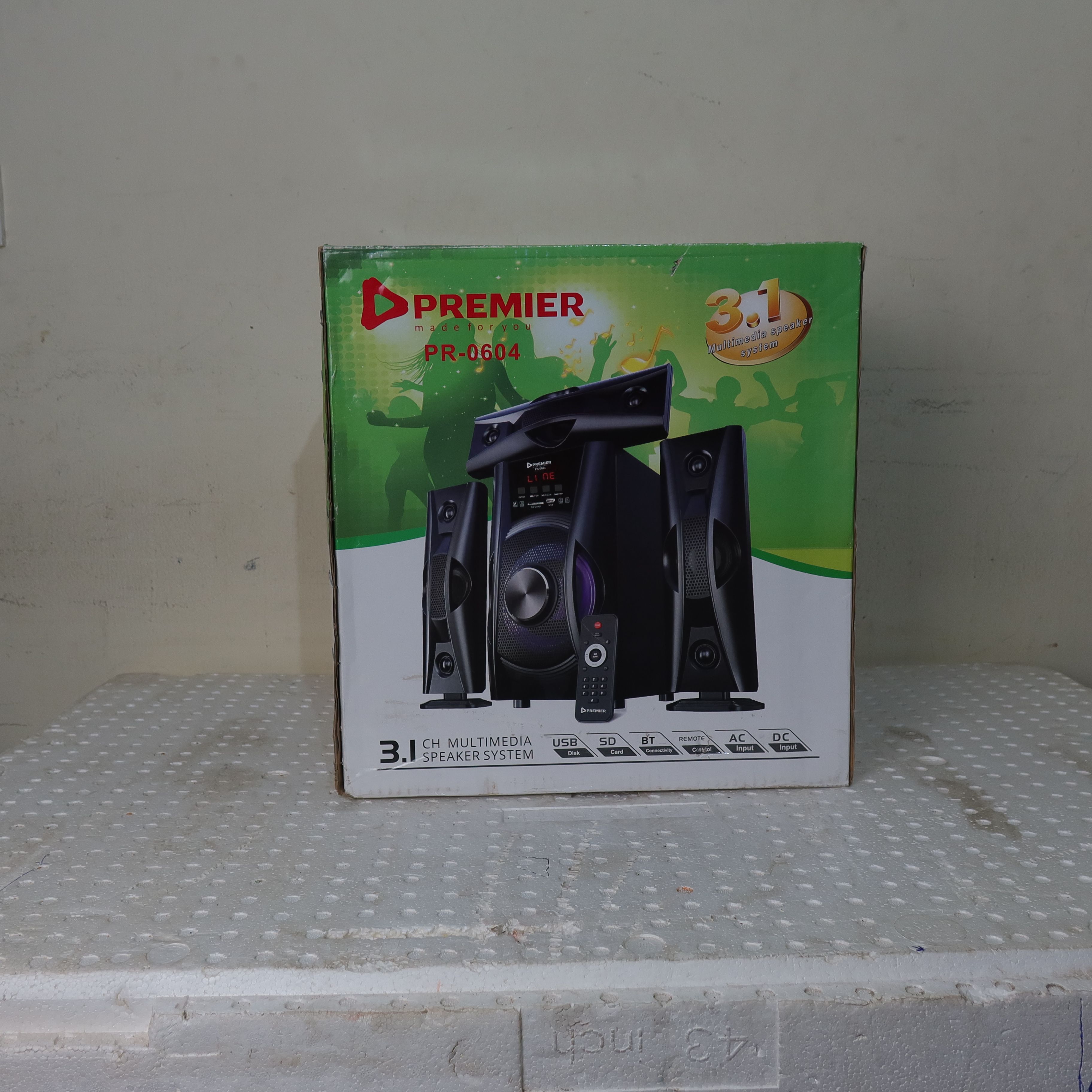 Premier 3.1 CHANNEL MULTIMEDIA SPEAKER SYSTEM