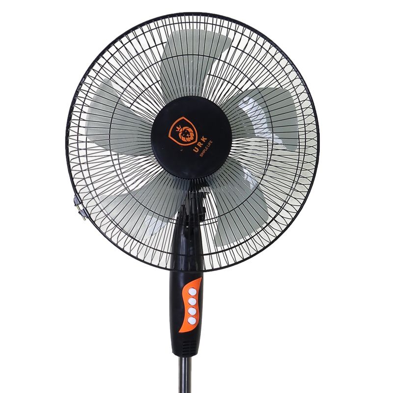 URK 16" Modern Standing Quiet Fan to Cool Your Surrounding Enjoy coolness at your place whether in the office, at home, or outdoors with this unique modern fan