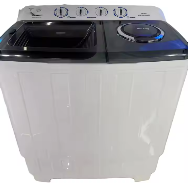 Premier 13Kgs Twin Tub Washing Machine - Semi Automatic Large capacity of 13kg for washing and 6kg for drying