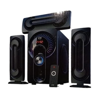 CTC 3.1 Ch Home theater Subwoofer Multimedia Speaker System CT-6001  MP3, SD Card, USB Slot with 1 year warranty FM radio black home audio home theater speaker system