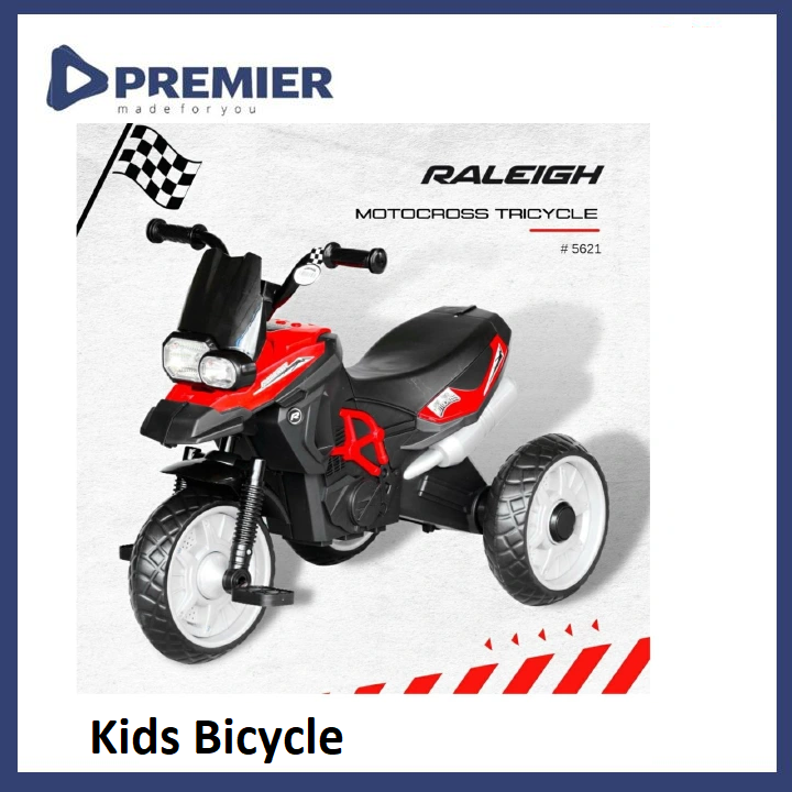 Generic Raleigh motocross tricycle 5621  red for kids toys and games tricycles kids mountain bicycles