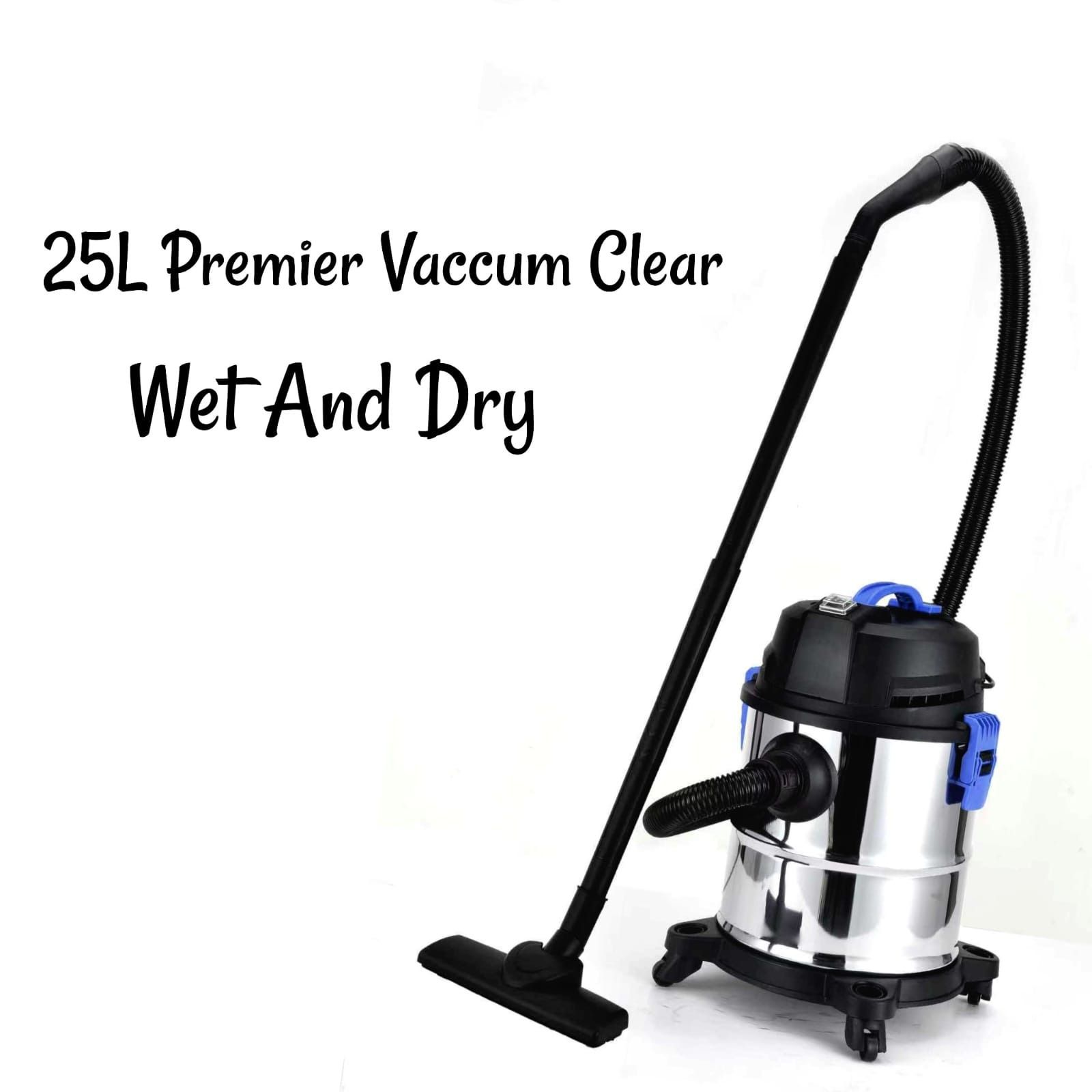 PREMIER 25 Ltrs Multi purpose Commercial Vacuum Cleaner Wet And Dry With 1200 Watts Electronics And Appliances Home Improvement Vacuum cleaners 1 Yr Warranty