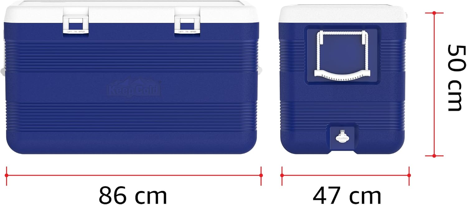 Premier PM-100PC Commercial 100 Litres Insulated Water Cooler Ice Chiller Box with double wall insulation Spacious and durable icebox designed to keep drinks and food fresh and chilled for long hours