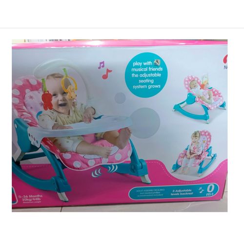 3 in 1 Baby Rocking Chair with Playful Features/ Baby Rocker