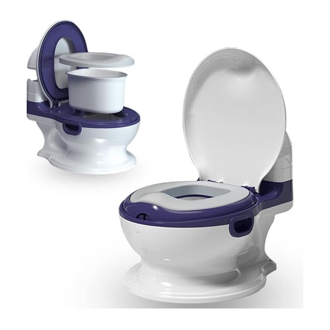 Potty Training Toilet, Toddler Potty Chair with Soft Seat, Non-Slip Realistic Potty Training Seat, Removable Potty Pot, With Splash Guard, Toddler,Baby,kids