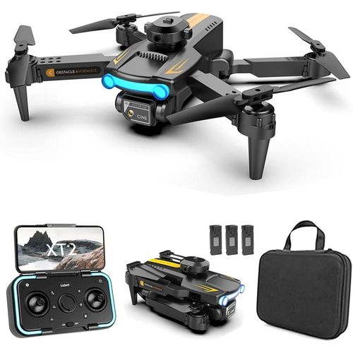 🪄🍂PRICE DROPPED🥕✅️Foldable RC Quadcopter, E88 D_rone, 1080P FPV Video, 2 Batteries, Carrying Case, One Key Start, Headless Mode, Waypoints fly, 360° Flips
