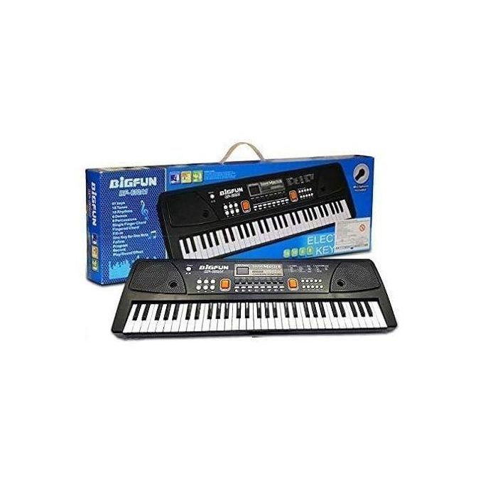 😍offer😍.Bigfun Toys Island 61 Keys BF-630A2 Electronic Piano Keyboard With LED Display And Microphone.This Bigfun Electronic Piano Keyboard Comes With LED Display, USB Cable And Microphone.