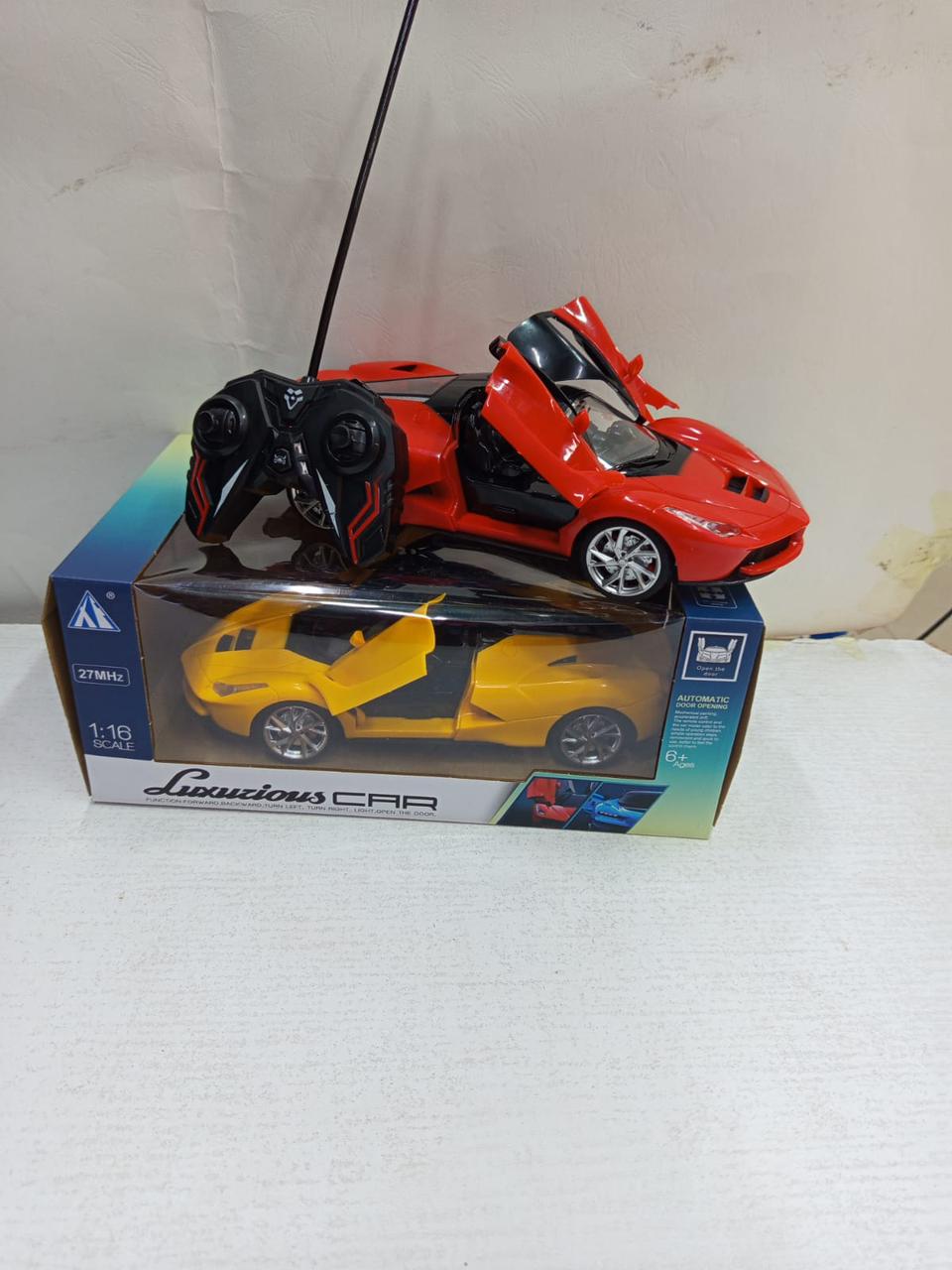 ✨✨Unleash the thrill of racing🧨🧨 Luxurious Remote controlled car.✅ Sleek Ferrari-inspired design with realistic details
✅ Powerful remote control – moves forward, backward, left & right