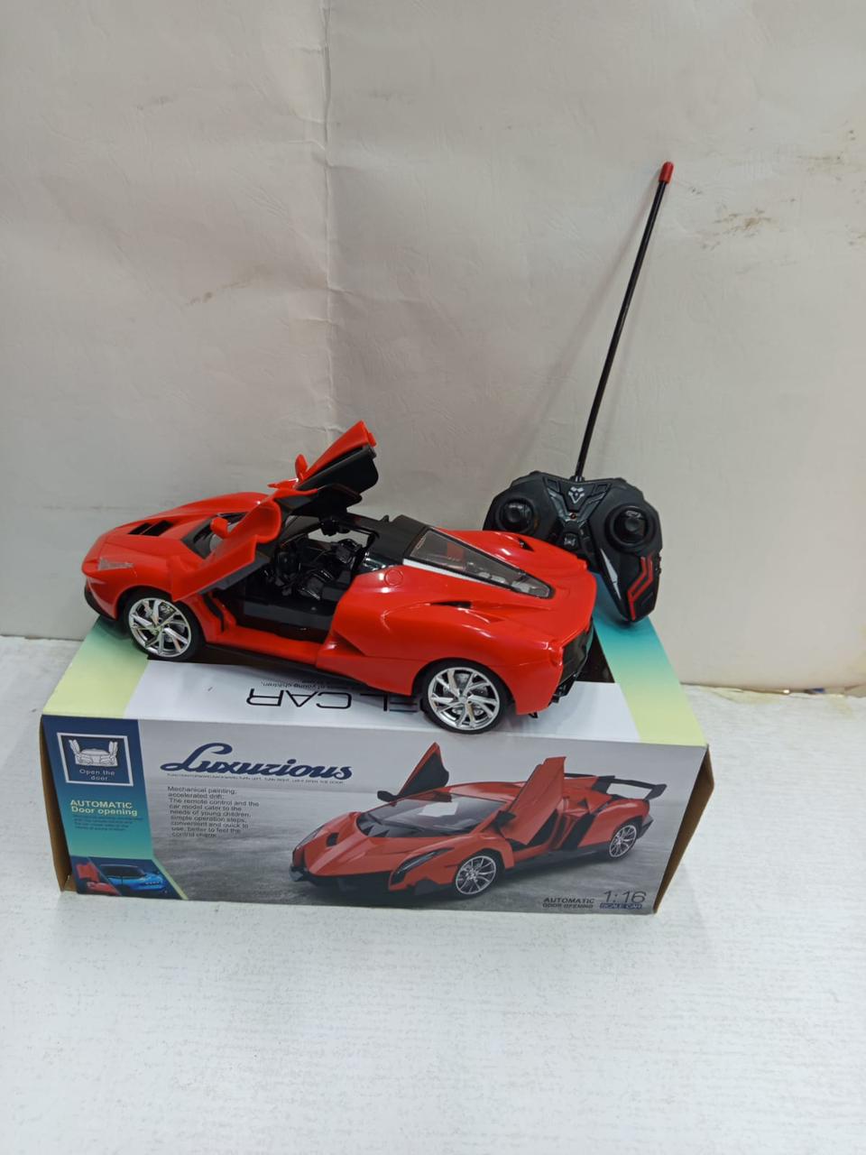 ✨✨Unleash the thrill of racing🧨🧨 Luxurious Remote controlled car.✅ Sleek Ferrari-inspired design with realistic details
✅ Powerful remote control – moves forward, backward, left & right