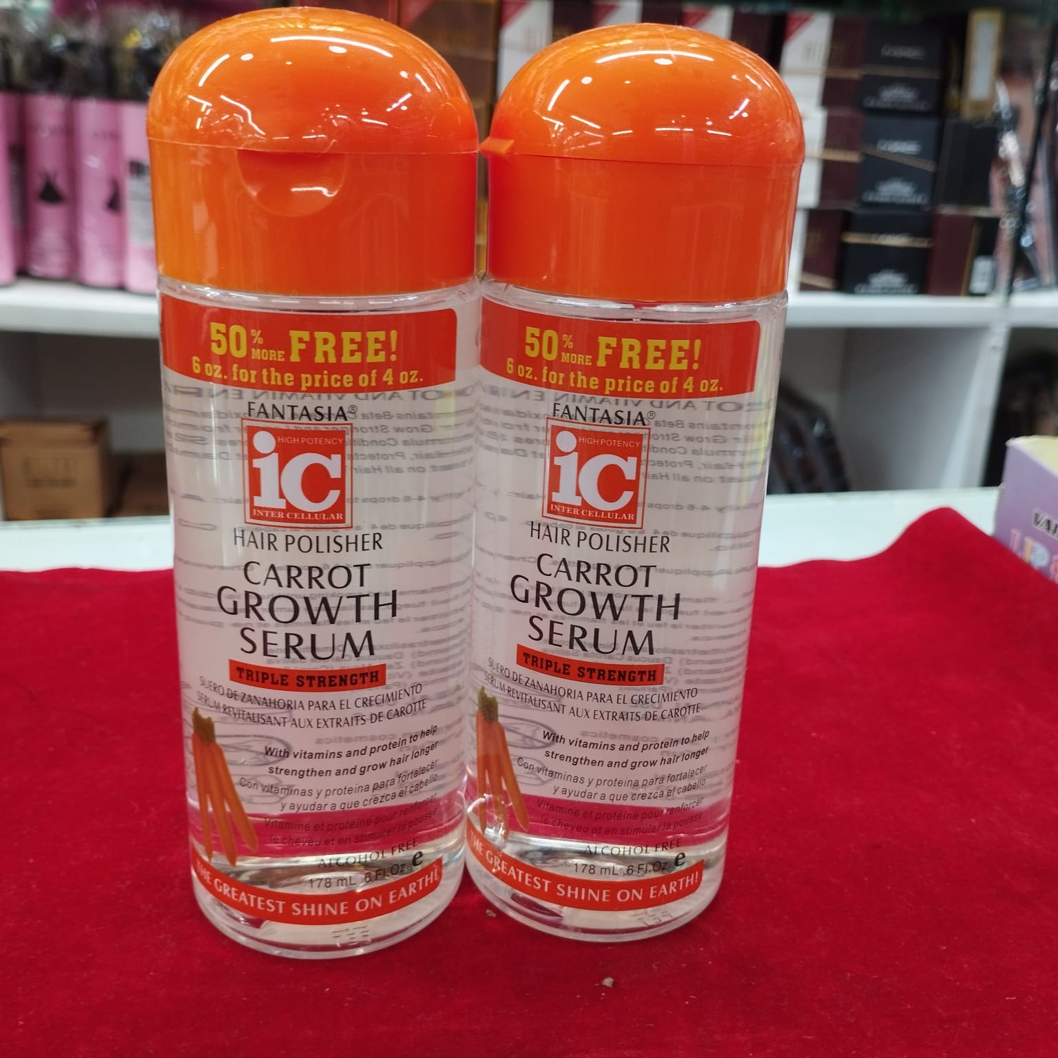 Fantasia Ic Hair Polisher Carrot Growth Serum