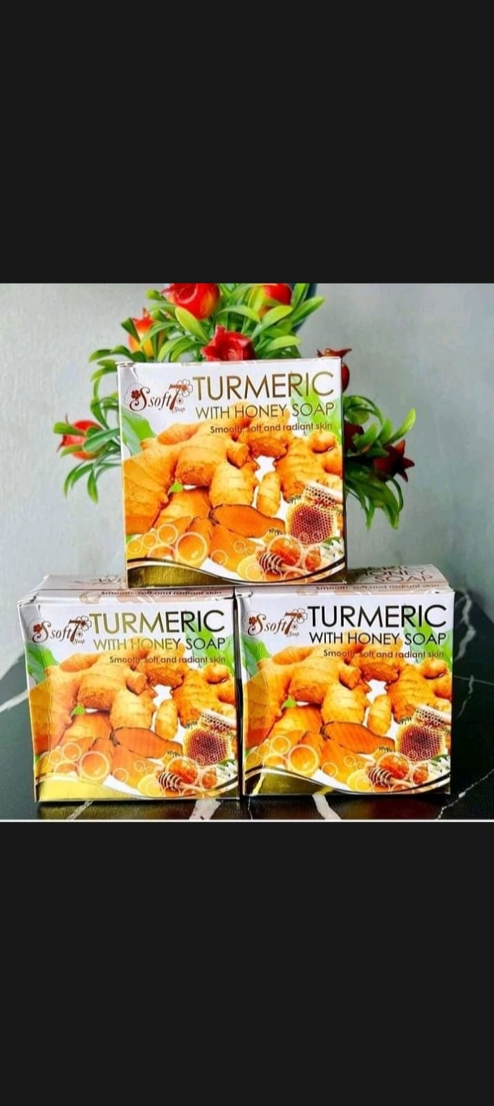 Soft Tumeric (ORIGINAL) With Honey Soap-50G
