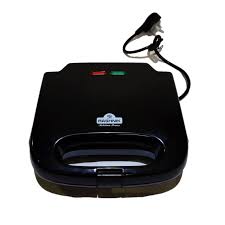 Rashnik Sandwich maker , ☕Thermostat control , 3 pin plug, 3 in 1 Breakfast sandwich maker/ toaster with switch plates to make grill meat, waffles and sandwich