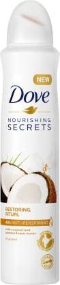 Dove Restoring Ritual Deodorant Spray Imported Fruity Deodorant Liquid Spray - For Unisex