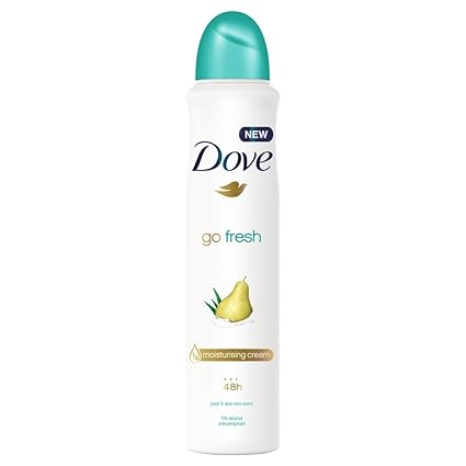 Dove Go Fresh Pear & Aloe Vera Scent Deodorant Spray 250ml