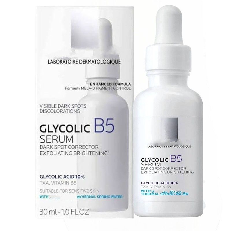 Glycolic B5 Dark Spot Corector, Exfoliating & Brightening Face Serum with TXA. Moisturizes, Exfoliates, Removes Dark Spots, Hyperpigmentations, Discolorartions, Brightens, Smooths & Even the skin tone