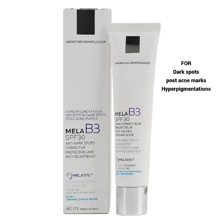 Mela B3 Anti Dark Spot Face Cream with Niacinamide, Melasyl and Vitamin B3. Removes Dark Spots, Hyperpigmentation, Post Acne Marks, Moisturizes, Evens the skin tone, Glows, Smooths & Clears all Spots