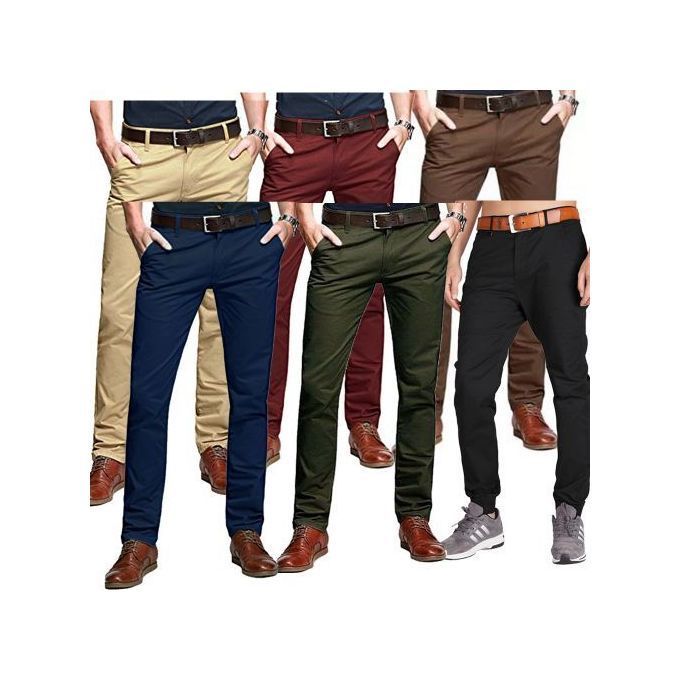 Hard Khaki Men's Trouser Casual-skin tight and loose jeans, corporate pants, sport out fit and lots more of everyday office smart casuals, from the best designers in the world.