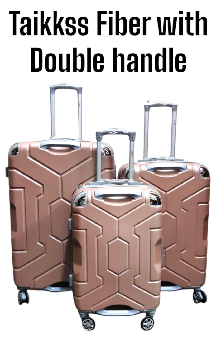 3 in 1 traveling bag suitcase Stylish Durable Affordable Spacious QualityFibre Travelling SuitcaseStylish travel    perfectly organized interior our trolleys can be packed on both sides thanks to a pa