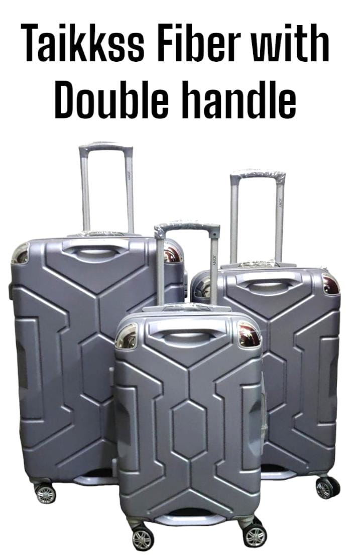 3 in 1 traveling bag suitcase Stylish Durable Affordable Spacious QualityFibre Travelling SuitcaseStylish travel    perfectly organized interior our trolleys can be packed on both sides thanks to a pa