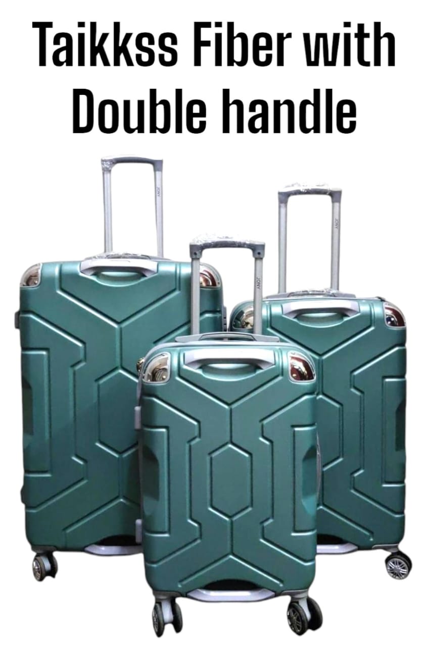 3 in 1 traveling bag suitcase Stylish Durable Affordable Spacious QualityFibre Travelling SuitcaseStylish travel    perfectly organized interior our trolleys can be packed on both sides thanks to a pa